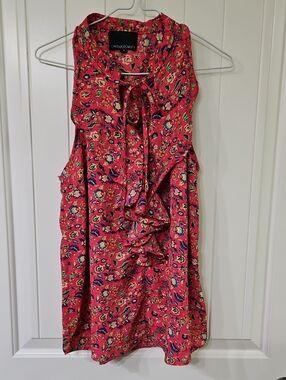Cynthia Rowley Sleeveless Blouse Medium. *see Details